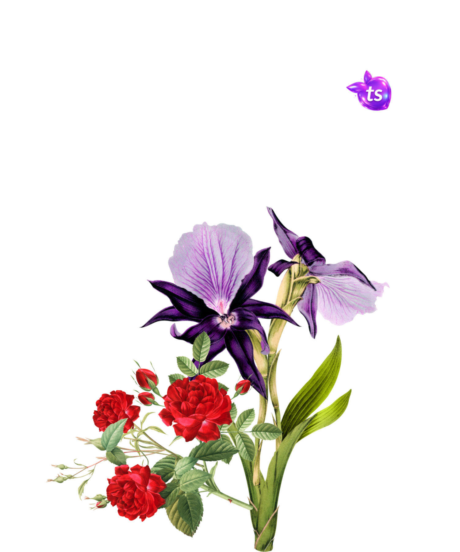 tsgabrielle® • For Her • TransFLOWer™ • Muscle Tank • White