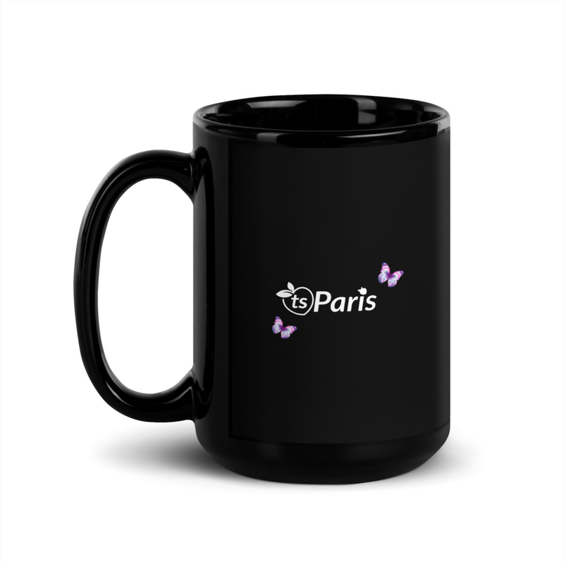 tsgabrielle® • Paris • Glossy Mug • Black • Ceramic • 2 Sizes