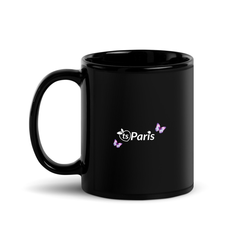 tsgabrielle® • Paris • Glossy Mug • Black • Ceramic • 2 Sizes