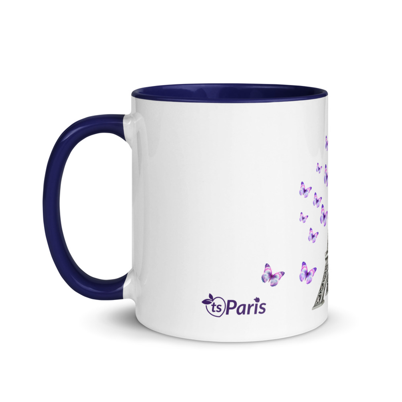 tsgabrielle® • Paris - La Tour Eiffel • Mug With Color Inside • Ceramic • 11 oz