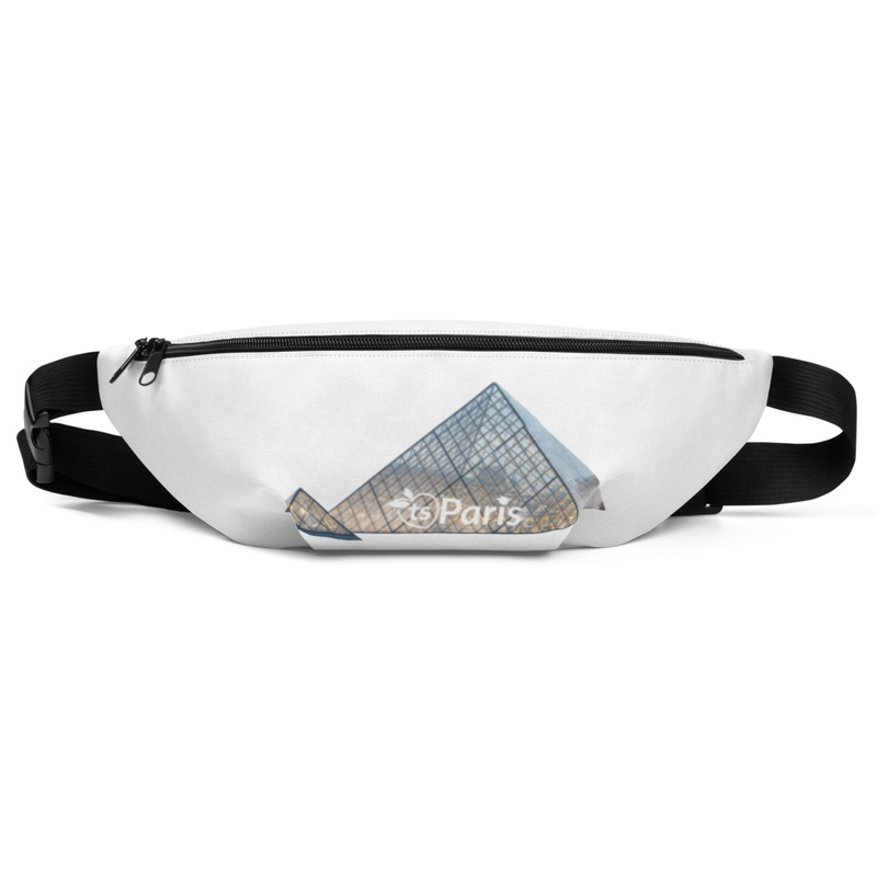 tsgabrielle® • Paris - The Louvre Pyramid • Fanny Pack • 2 Sizes